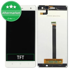 Xiaomi Mi 4 - Ecran LCD + Sticlă Tactilă (White) TFT