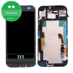 HTC One M8 - Ecran LCD + Sticlă Tactilă + Ramă (Gray) TFT