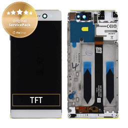 Sony Xperia XA Ultra F3211 - Ecran LCD + Sticlă Tactilă + Ramă (White) - A/8CS-59290-0002, A/8CS-59290-0005 Genuine Service Pack