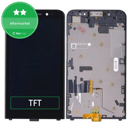 Blackberry Z30 - Ecran LCD + Sticlă Tactilă + Ramă (Black) TFT