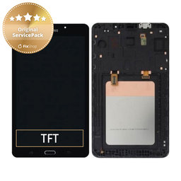 Samsung Galaxy Tab A 7.0 T280 (2016) - Ecran LCD + Sticlă Tactilă + Ramă (Black) - GH97-18734A Genuine Service Pack