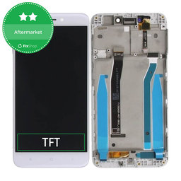 Xiaomi Redmi 4X - Ecran LCD + Sticlă Tactilă + Ramă (White) TFT