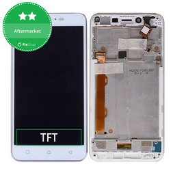 Lenovo VIBE K5 A6020a40 - Ecran LCD + Sticlă Tactilă + Ramă (White) TFT