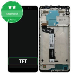 Xiaomi Redmi Note 5 Pro - Ecran LCD + Sticlă Tactilă + Ramă (Black) TFT