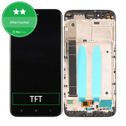 Xiaomi Mi A1 (Mi 5X) - Ecran LCD + Sticlă Tactilă + Ramă (Black) TFT