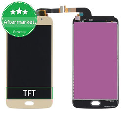 Motorola Moto G5S XT1794 - Ecran LCD + Sticlă Tactilă (Gold) TFT