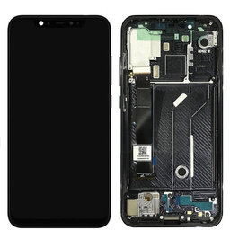 Xiaomi Mi 8 - Ecran LCD + Sticlă Tactilă + Ramă (Black) - 5606100400B6 Genuine Service Pack