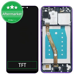 Huawei P Smart Plus (Nova 3i) - Ecran LCD + Sticlă Tactilă + Ramă (Iris Purple) TFT