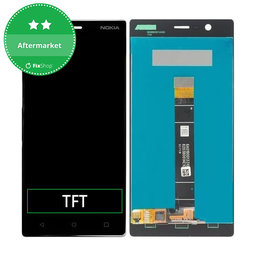 Nokia 3 - Ecran LCD + Sticlă Tactilă (Black) TFT