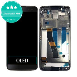 Blackberry DTEK60 - Ecran LCD + Sticlă Tactilă + Ramă (Black) OLED