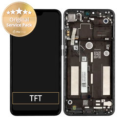 Xiaomi Mi 8 Lite - Ecran LCD + Sticlă Tactilă + Ramă (Black) - 560110002033 Genuine Service Pack