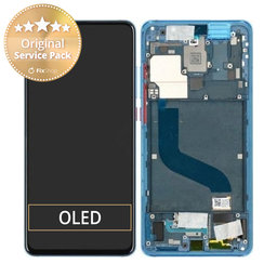 Xiaomi Mi 9T, Mi 9T Pro - Ecran LCD + Sticlă Tactilă + Ramă (Glacier Blue) - 561010032033, 561010031033 Genuine Service Pack