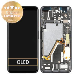 Google Pixel 4 XL - Ecran LCD + Sticlă Tactilă + Ramă - 20GC20W0013 Genuine Service Pack