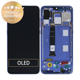 Xiaomi Mi 9 - Ecran LCD + Sticlă Tactilă + Ramă (Ocean Blue) - 561010016033 Genuine Service Pack