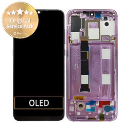 Xiaomi Mi 9 - Ecran LCD + Sticlă Tactilă + Ramă (Lavender Violet) - 561210003033 Genuine Service Pack