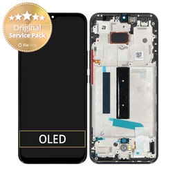 Xiaomi Mi 10 Lite - Ecran LCD + Sticlă Tactilă + Ramă (Cosmic Grey) - 56000400J900 Genuine Service Pack