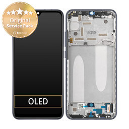 Xiaomi Mi A3 - Ecran LCD + Sticlă Tactilă + Ramă (Kind of Grey) - 5603100090B6 Genuine Service Pack