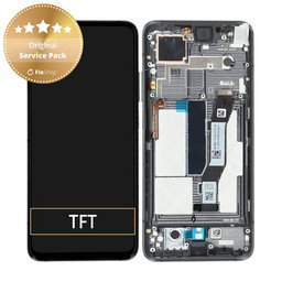 Xiaomi Mi 10T 5G, Mi 10T Pro 5G - Ecran LCD + Sticlă Tactilă + Ramă (Cosmic Black) - 5600030J3S00 Genuine Service Pack