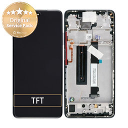 Xiaomi Mi 10T Lite 5G - Ecran LCD + Sticla Tactilă + Ramă (Pearl Grey) - 5600040J1700, 56000E0J1700 Genuine Service Pack