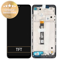 Motorola Moto G50 XT2137 - Ecran LCD + Sticlă Tactilă + Ramă (Steel Grey) - 5D68C18403 Genuine Service Pack