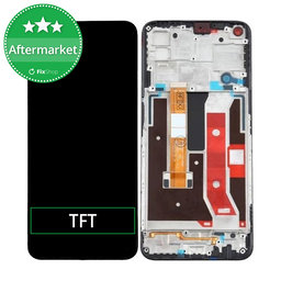 Oppo A72 - Ecran LCD + Sticlă Tactilă + Ramă (Twilight Black) TFT