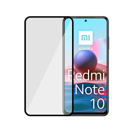 Fonex - Geam Securizat 3D pentru Xiaomi Redmi Note 10 & 10S, negru