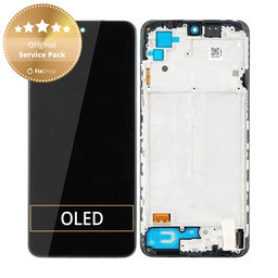 Xiaomi Redmi Note 10 - Ecran LCD + Sticla Tactilă + Ramă (Onyx Grey) - 5600020K7A00 Genuine Service Pack