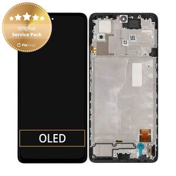 Xiaomi Redmi Note 10 Pro - Ecran LCD + Sticlă Tactilă + Ramă (Onyx Gray) - 56000200K600 Genuine Service Pack