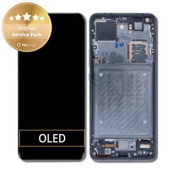 Xiaomi Mi 11 Ultra - Ecran LCD + Sticlă Tactilă + Ramă (Ceramic Black) - 56000300K100 Genuine Service Pack