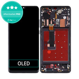 Huawei P30 Pro, P30 Pro 2020 - Ecran LCD + Sticlă Tactilă + Ramă (Black) OLED