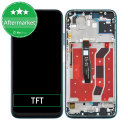 Huawei P40 Lite - Ecran LCD + Sticlă Tactilă + Ramă (Crush Green) TFT