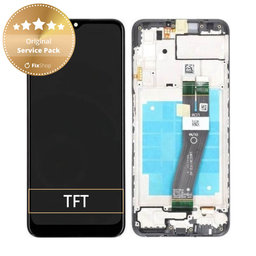 Samsung Galaxy A03s A037G - Ecran LCD + Sticlă Tactilă + Ramă (EU) - GH81-21233A Genuine Service Pack