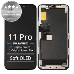 Apple iPhone 11 Pro - Ecran LCD + Sticlă Tactilă + Ramă Original Refurbished PRO