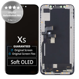 Apple iPhone XS - Ecran LCD + Sticlă Tactilă + Ramă Original Refurbished PRO