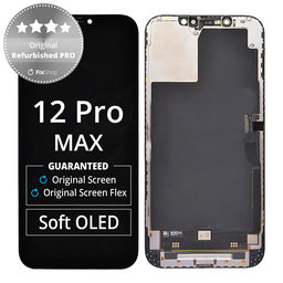 Apple iPhone 12 Pro Max - Ecran LCD + Sticlă Tactilă + Ramă Original Refurbished PRO