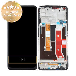 Oppo A72 - Ecran LCD + Sticlă tactilă + Ramă - REF-OPPOA7201BF Genuine Service Pack