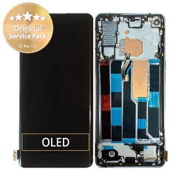 Oppo Reno 4 Pro 5G - Ecran LCD + Sticlă Tactilă + Ramă - REF-OPPOR4P5G01 Genuine Service Pack