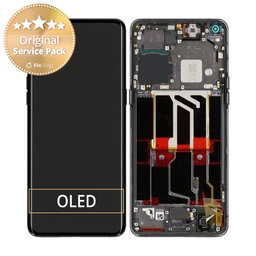 Oppo Find X5 Pro - Ecran LCD + Sticlă Tactilă + Ramă (Glaze Black) - 4130012 Genuine Service Pack