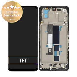 Xiaomi Poco X3 GT 21061110AG - Ecran LCD + Sticlă Tactilă + Ramă (Stargaze Black) - 560003K10A00 Genuine Service Pack