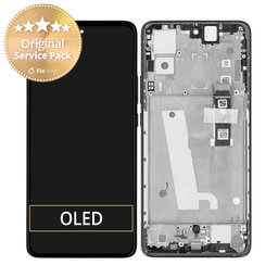 Motorola Edge 30 XT2203 - Ecran LCD + Sticlă Tactilă + Ramă (Black) - 5D68C20584 Genuine Service Pack