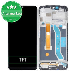 Realme C12 RMX2189 - Ecran LCD + Sticlă Tactilă + Ramă TFT