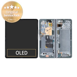 Samsung Galaxy Z Fold 4 F936B - Ecran LCD + Sticlă Tactilă + Ramă (Graygreen) - GH82-29461B, GH82-29462B Genuine Service Pack