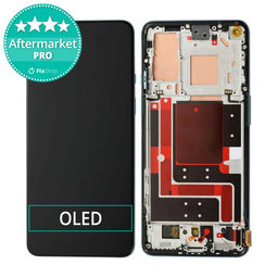 OnePlus 9 - Ecran LCD + Sticlă Tactilă + Ramă (Arctic Sky) OLED