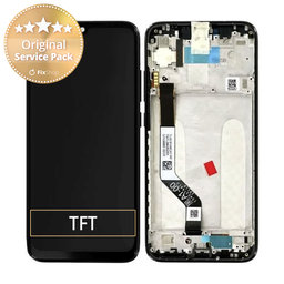 Xiaomi Redmi Note 7 M1901F7G M1901F7H - Ecran LCD + Sticlă Tactilă + Ramă (White) - 560460002033 Genuine Service Pack