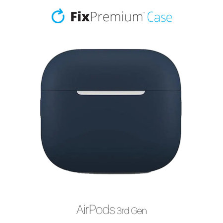 FixPremium - Silicon Caz pentru AirPods 3, albastru