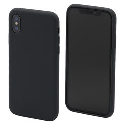 FixPremium - Silicon Caz pentru iPhone X & XS, space grey