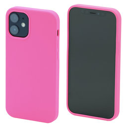 FixPremium - Silicon Caz pentru iPhone 12 mini, magenta