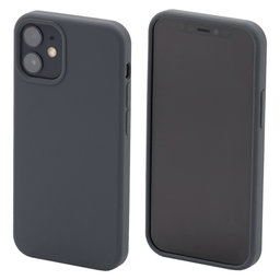 FixPremium - Silicon Caz pentru iPhone 12 mini, space grey