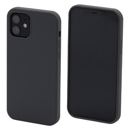 FixPremium - Silicon Caz pentru iPhone 12, space grey