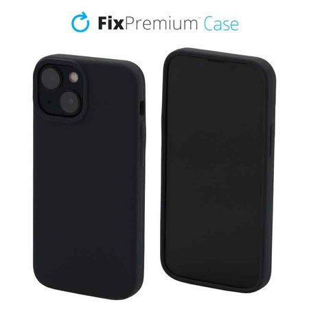 FixPremium - Silicon Caz pentru iPhone 13 mini, space grey